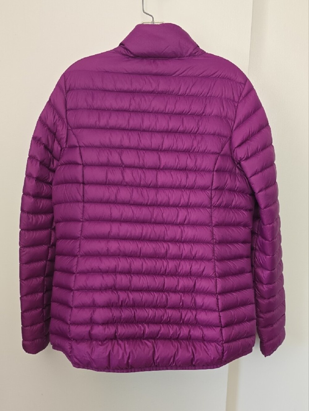 Natural Reflections Women's Quilted Puffer Jacket in Purple - Picture 6 of 8